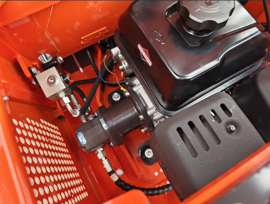 Mini-pelle compacte 0,85 tonne, moteur Briggs&Stratton essence DELEKS