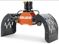 Pince de démolition et de tri pour mini-pelles avec rotateur 360° continue modèle DKP15 + GR-55FF DELEKS