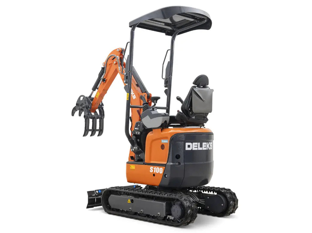 Grappin à bois pour mini pelle S100 DELEKS