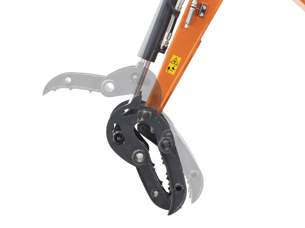 Grappin à bois pour mini pelle S100 DELEKS