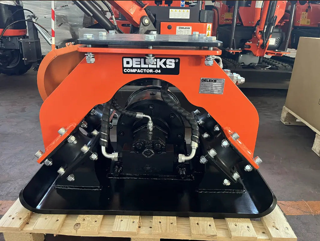 COMPACTEUR HYDRAULIQUES  POUR MINI PELLE DELEKS
