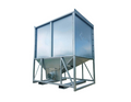 Container, trémie galva 2,10 M³, pour stockage de céréales, grains, semences, DENIS DENIS
