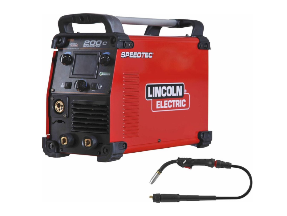 Poste à souder inverter MIG-MAG 230V SPEEDTEC 200C avec 1 torche PROMIG AIR 270 lg 4 mètres LINCOLN ELECTRIC