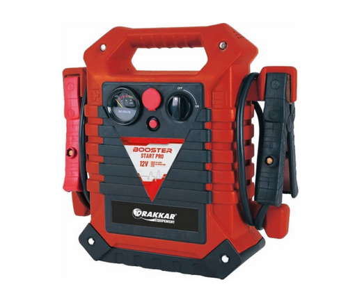 Booster 12/24V, démarrage en crête 5300A, 2 batteries 22Ah, DRAKKAR DRAKKAR