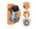 Pack super nettoyeur : COMET K250 TSR EXTRA + canon à mousse + 30 kg nettoyant multi-usage + brosse rotative Construction Materials and Shipping