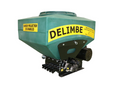 Semoir petites graines, microgranulateur T18 300 litres, soufflerie électrique ou hydraulique, 2 à 12 sorties pour couverts végétaux, DELIMBE DELIMBE