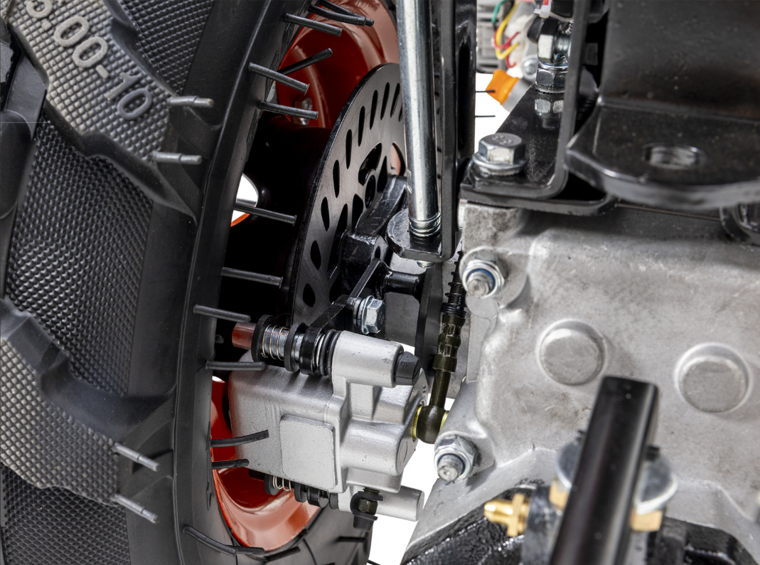 Motoculteur réversible, moteur Loncin 420cc essence DELEKS