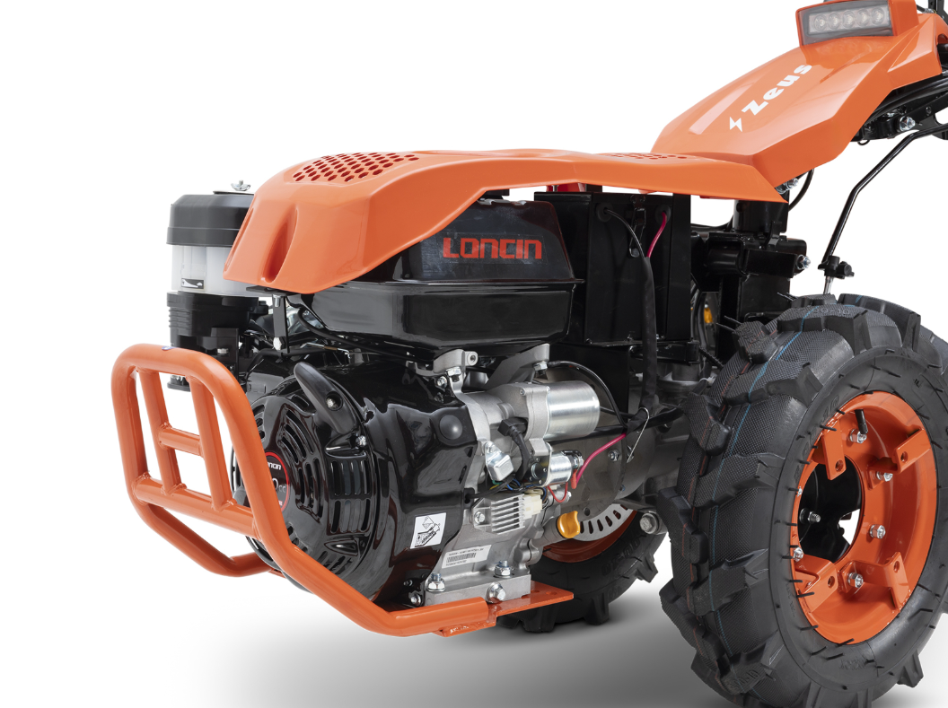 Motoculteur réversible, moteur Loncin 420cc essence DELEKS