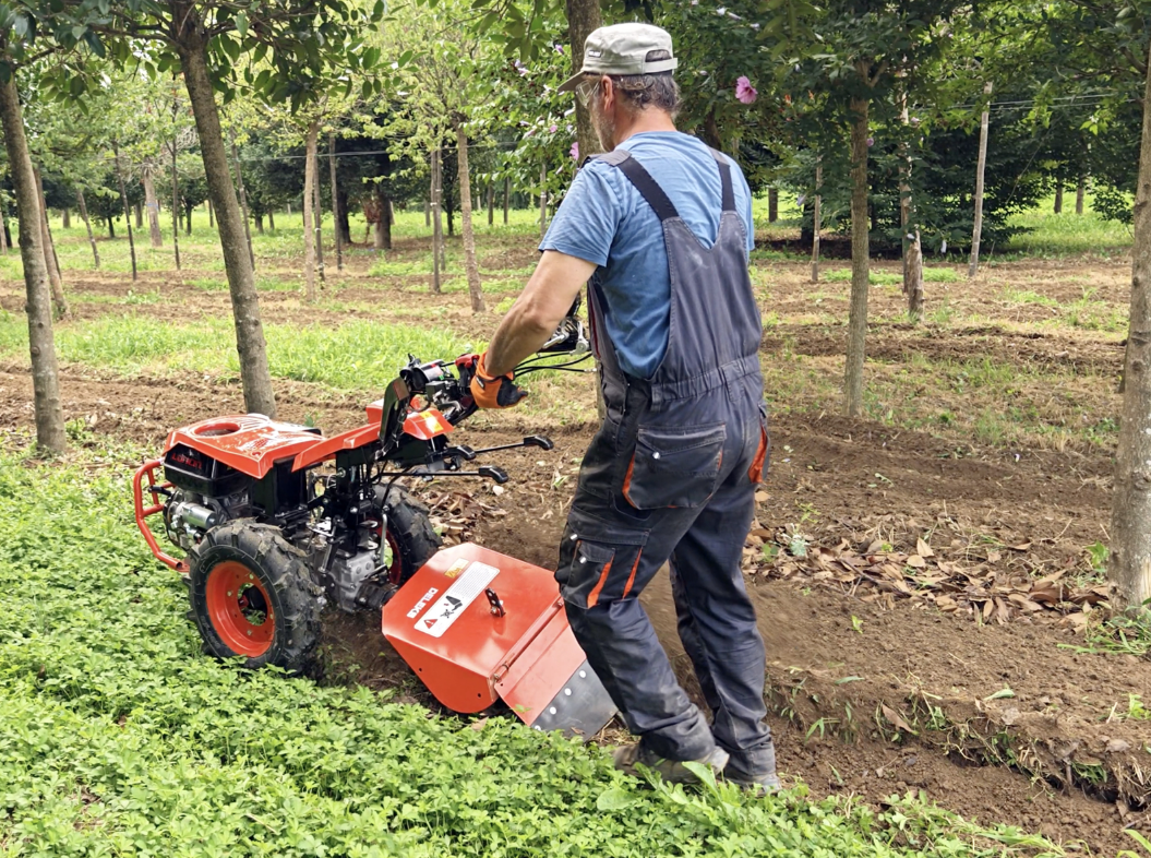 Motoculteur réversible, moteur Loncin 420cc essence DELEKS