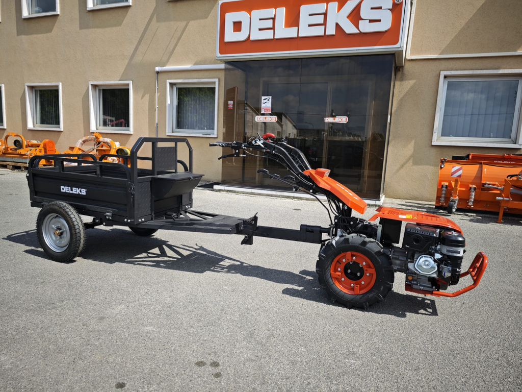 Motoculteur réversible, moteur Loncin 420cc essence DELEKS