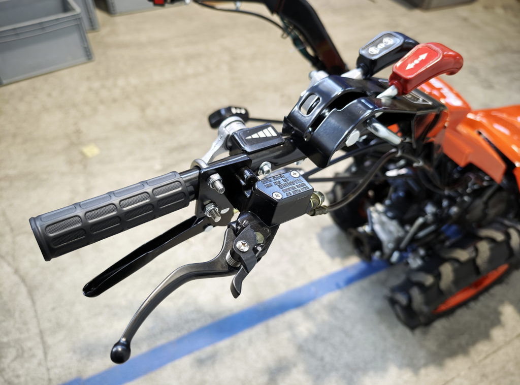 Motoculteur réversible, moteur Loncin 420cc essence DELEKS