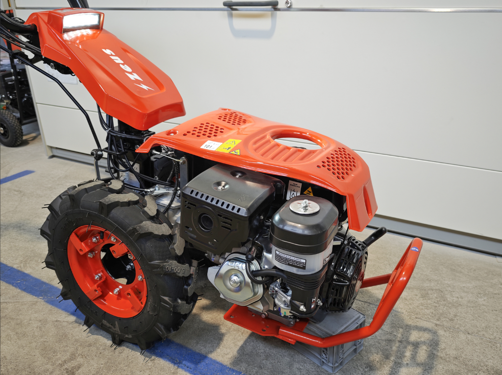 Motoculteur réversible, moteur Loncin 420cc essence DELEKS