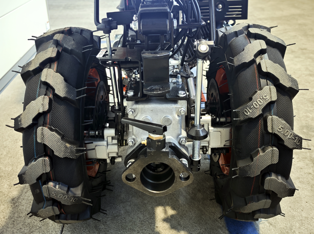 Motoculteur réversible, moteur Loncin 420cc essence DELEKS