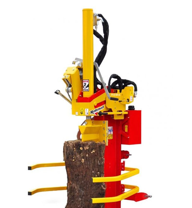 Fendeuse de bûches pour tracteur XYLO-SR 17 PH avec lève-bûche Rabaud Construction Materials and Shipping