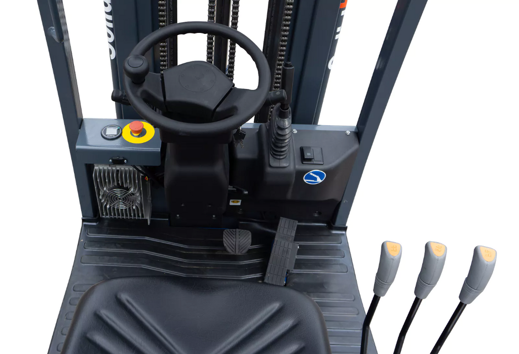 Chariot élévateur électrique LI-ION GSE12/4 avec chargeur, capacité de charge 1.200 kg, SolidHub LI-ION