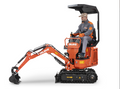 Mini-pelle compacte 0,65 tonne, moteur Loncin essence