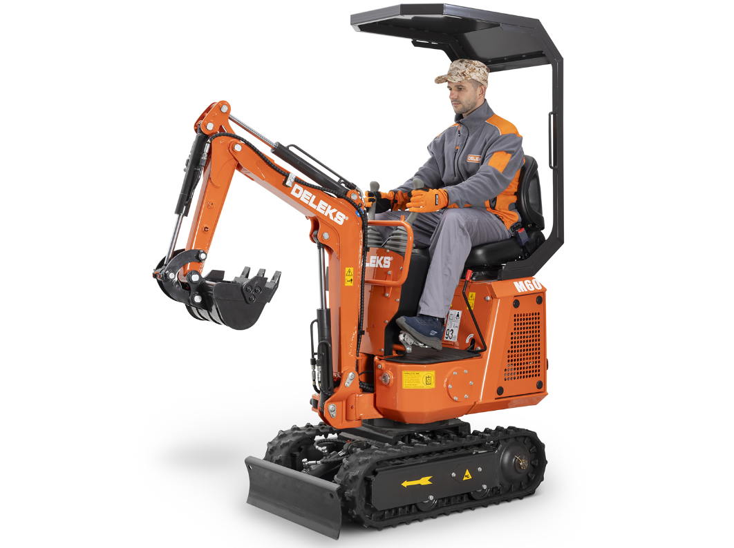 Mini-pelle compacte 0,65 tonne, moteur Loncin essence