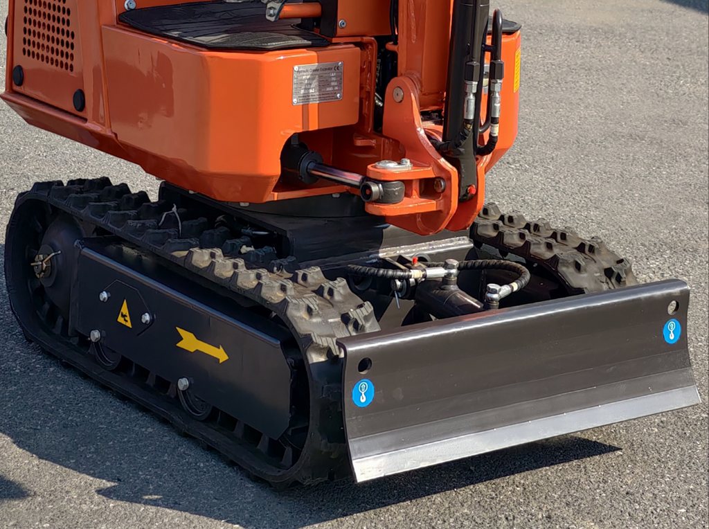 Mini-pelle compacte 0,65 tonne, moteur Loncin essence